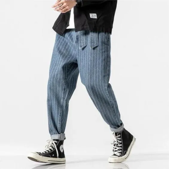 Yatsu Denim Harem Pants